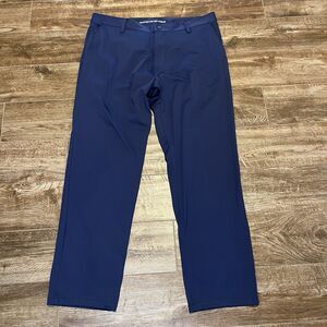 Rhone Pants Mens Size 38x29 Navy Blue Commuter Classic Stretch Chino Golf